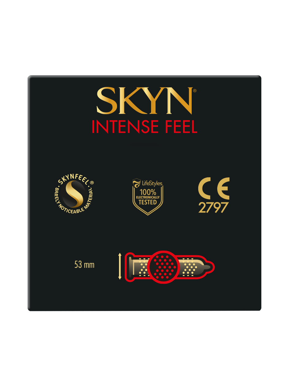 PREZERVATIVE SKYN INTENSE FEEL 3 bucăți NON LATEX